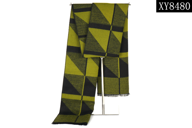 Winter neue männer schal schal warme lange ich mitation kaschmir plaid einfache männer_voghion.com