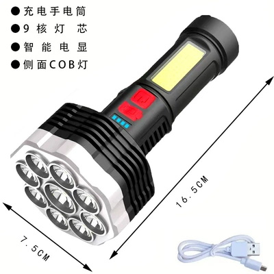 Strong Light Flashlight Small: UV fənərlər - 9-cores