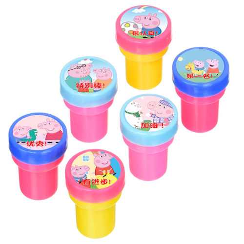 Cross-border wholesale cute pig stickers children's reward and encouragement stickers kindergarten toy stickers stickers