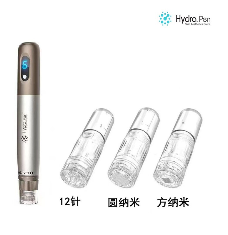 純正品Hydra h 3電動マイクロニードル12針MTS 4世代水光ナノ微結晶導入器ガイド|undefined