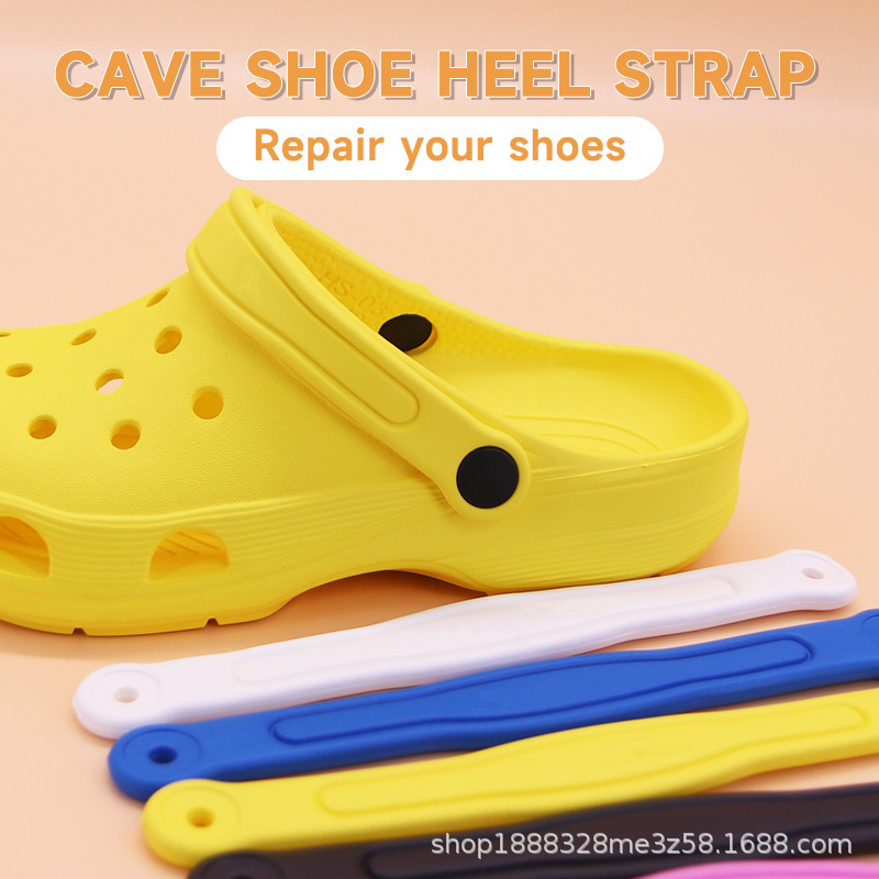 Factory Wholesale Shoelaces for Crocs, Replaceable Shoelaces, DIY Shoe Back Straps, Detachable Shoelaces