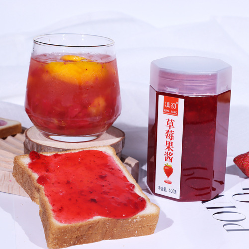 Rose jam ice powder commercial passion fruit pulp Yunnan rose jam osmanthus jam strawberry jam bowl cake jam wholesale