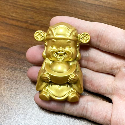 Brass God of Wealth Buddha statue attracts wealth and wealth opening gifts decoration crafts Spring Festival ornaments manufacturer wholesale