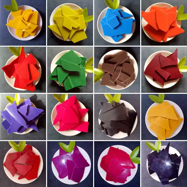 Pigmento para velas, tinte para velas, bloque de tinte para velas, cera de bananas, 35 color, bloque de tinte para velas