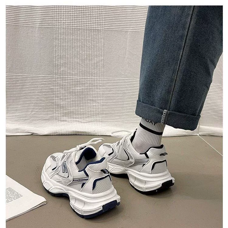 Тенденция Новая Обувь Папы Женская весна и осень 2025 Новая модная спортивная обувь