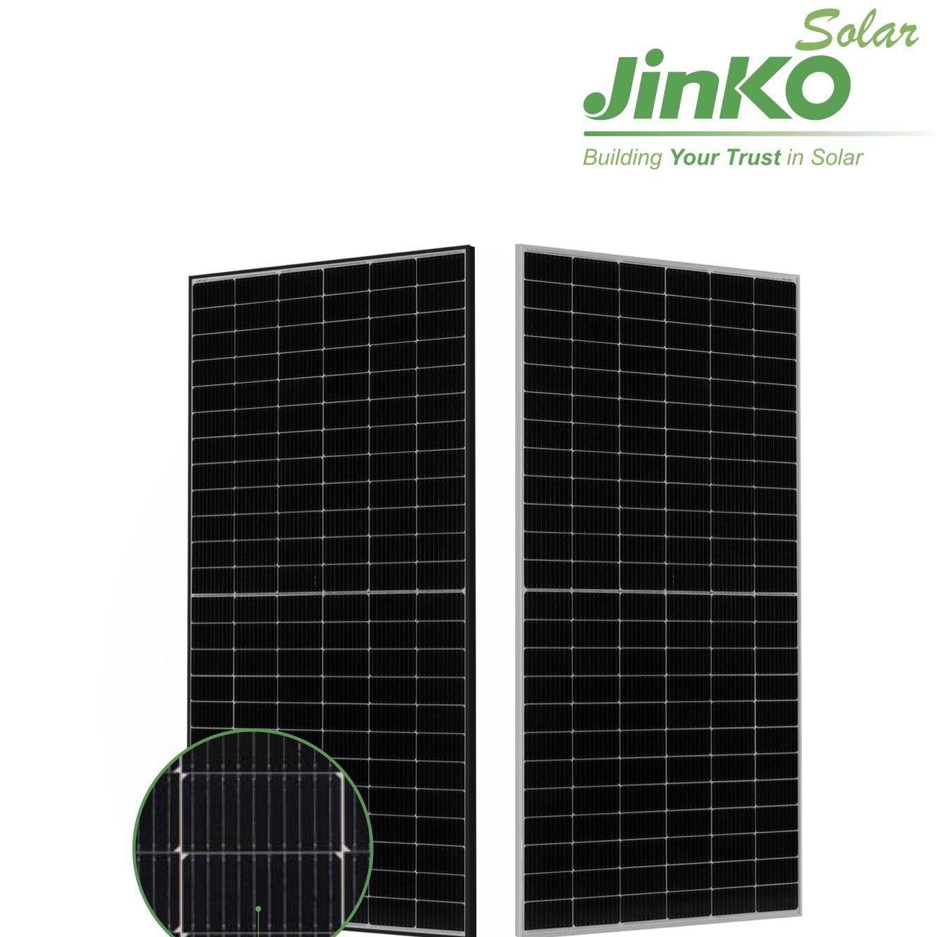 JINKO晶科N型575W双面双玻太阳能光伏板太阳能电池片厂家质保