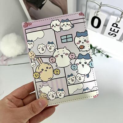 Оптовые поставки коротких держателей для паспорта chiikawa Jiikawa. Сумка для паспортных документов, паспортная книжка.
