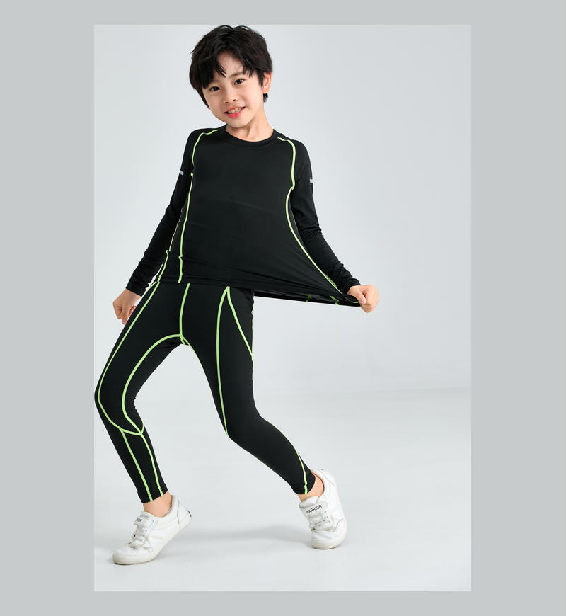 Trajes deportivos para niños, trajes de entrenamiento para correr, ropa de entrenamiento para niños