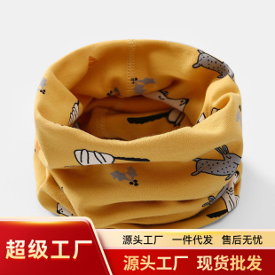Children's scarf pure cotton windproof spring and autumn baby collar autumn and winter warm boys' and girls' infant scarf