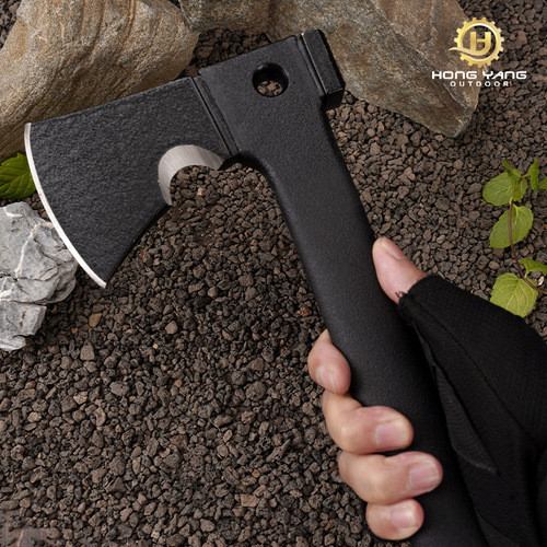 Camping outdoor ax multi-functional set camping fire ax high hardness tactical mountaineering ax hammer firewood wholesale