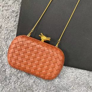 Cross-border European and American 2025 New BV Home Chanel High-end Woven Bag Evening Bag Clutch Bag Evening Bag Women's Fashionable