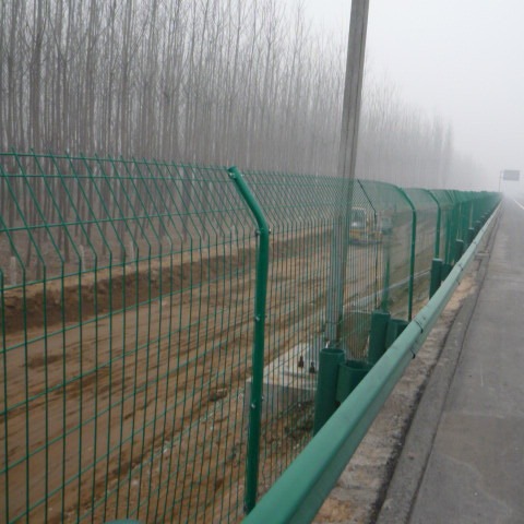 双边丝护栏高速公路低碳钢丝防护边框围栏铁丝隔离网