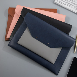 A4 new business office information bag enterprise large capacity storage file briefcase printable LOGO file bag