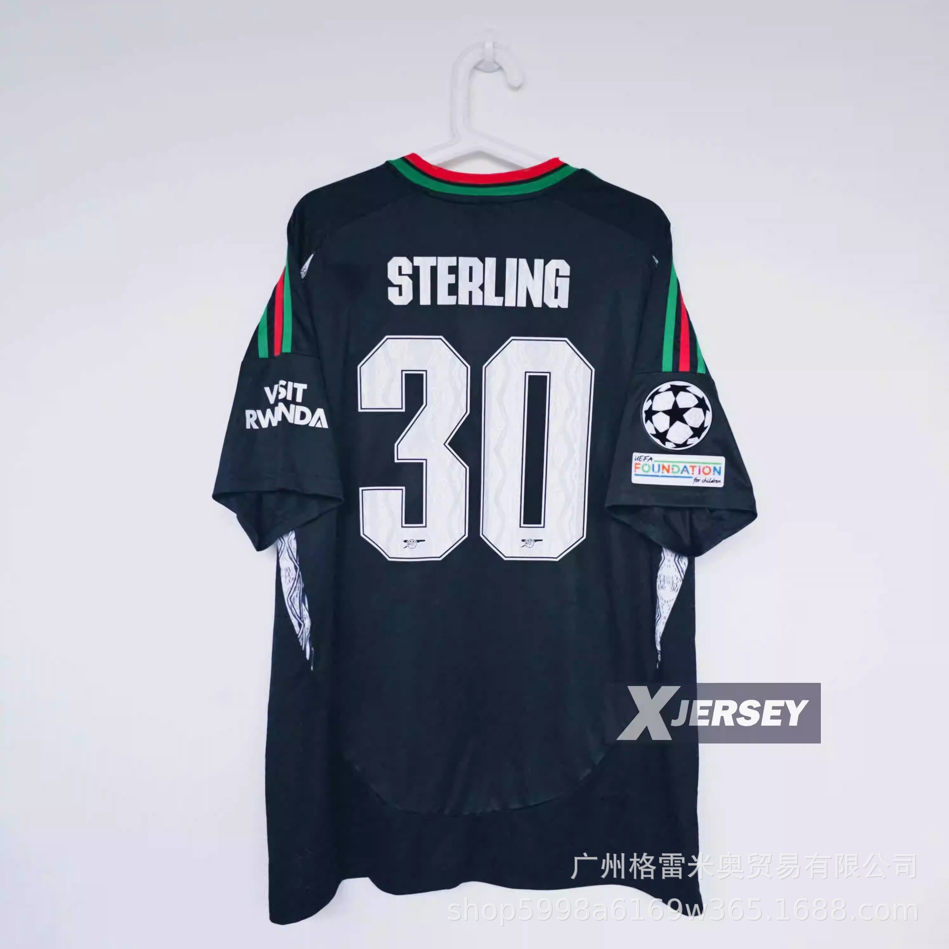 Labrum London x adidas x Arsenal 2024/25 Away Jersey Black