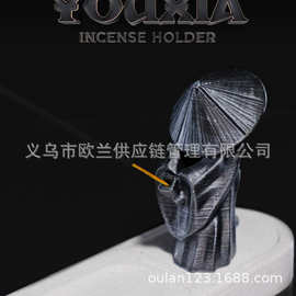跨境新品侠客造型香薰炉152