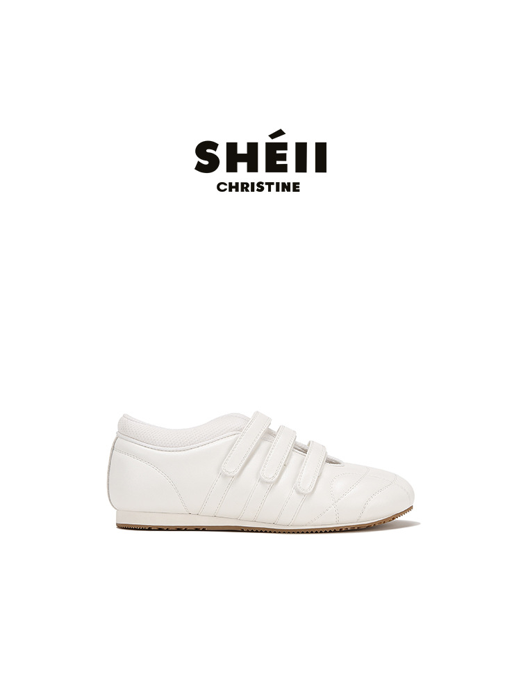 [Sheii Su Yinyin] Moda y esencia ~ Tres funciones casuales de velcro Mary Jane zapatos individuales zapatos de bolos para mujer