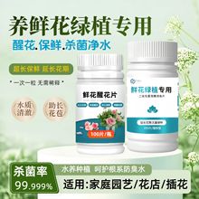 鲜花泡腾片 家用园艺绿植种子消毒液醒花养花卉延期鲜花保鲜剂