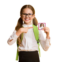 學校學生考勤卡片簽到卡片可貼相片考勤卡片明星學生卡片生日卡片