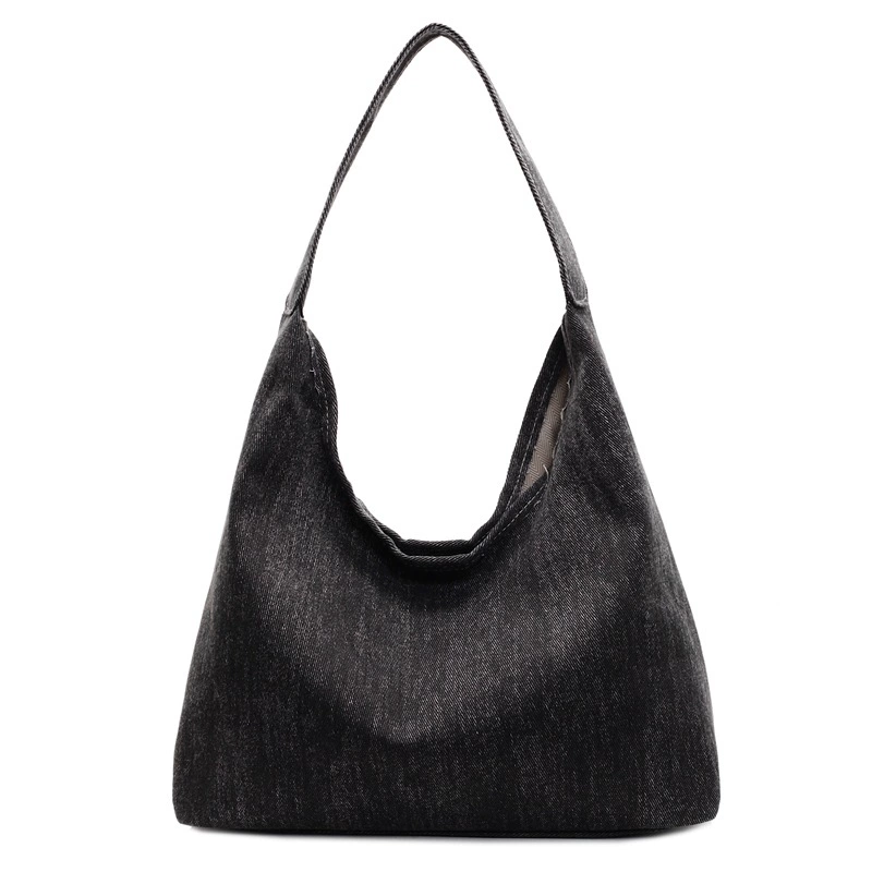 Модная джинсовая ручная ретро сумка через плечо для отдыха, тренд сезона
