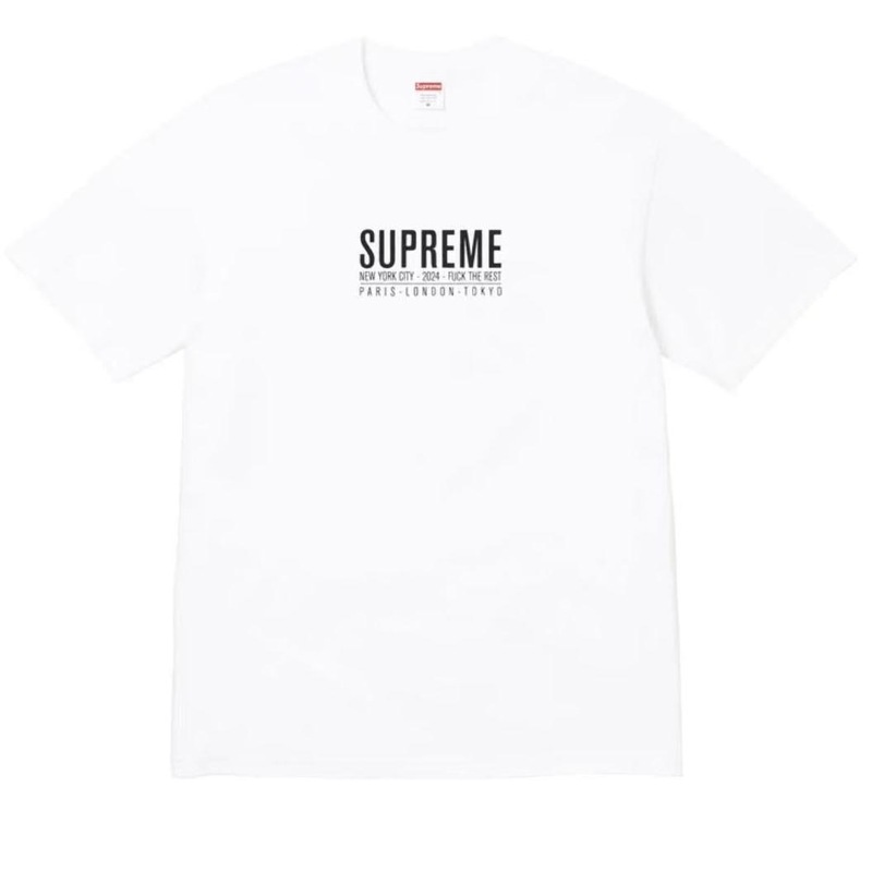 SUP潮牌SS25  Short-sleeved T-shirt 美潮街潮短袖T恤|undefined