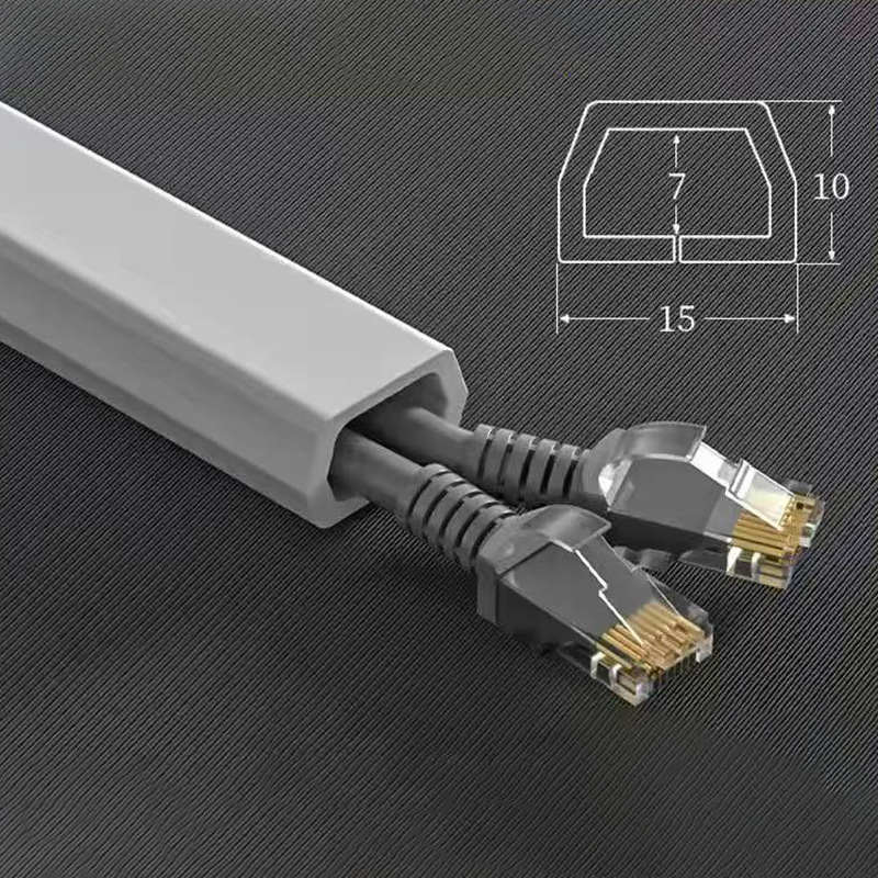 Trapezoide gris de 15mm de ancho 1 m