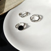 Fashionable design one size ring, set, goods, 3 piece set, internet celebrity, on index finger