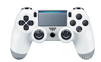 Manejador de juegos p4 explosivo transfronterizo Versión europea y americana Manejador de juegos P4 de seis ejes para computadora Manejador de juegos inalámbrico Bluetooth p4