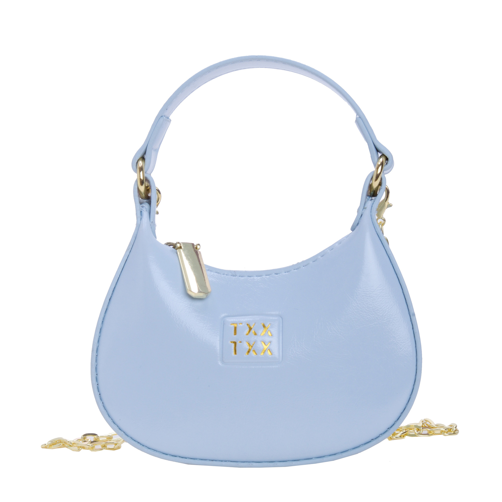 Bolso de hombro para niños y niñas de estilo coreano simple color sólido estilo occidental mini bolso de cadena para padres e hijos 2025 nuevo bolso para niños