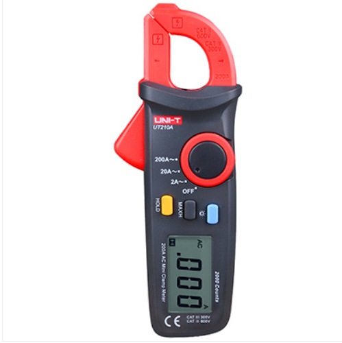 优利德（UNI-T）UT210A 迷你数字交流钳形表万用表 UT210B/C/D/E