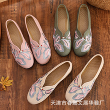 老北京K-190绣花布鞋休闲时尚轻便舒适不闷脚老妈妈鞋