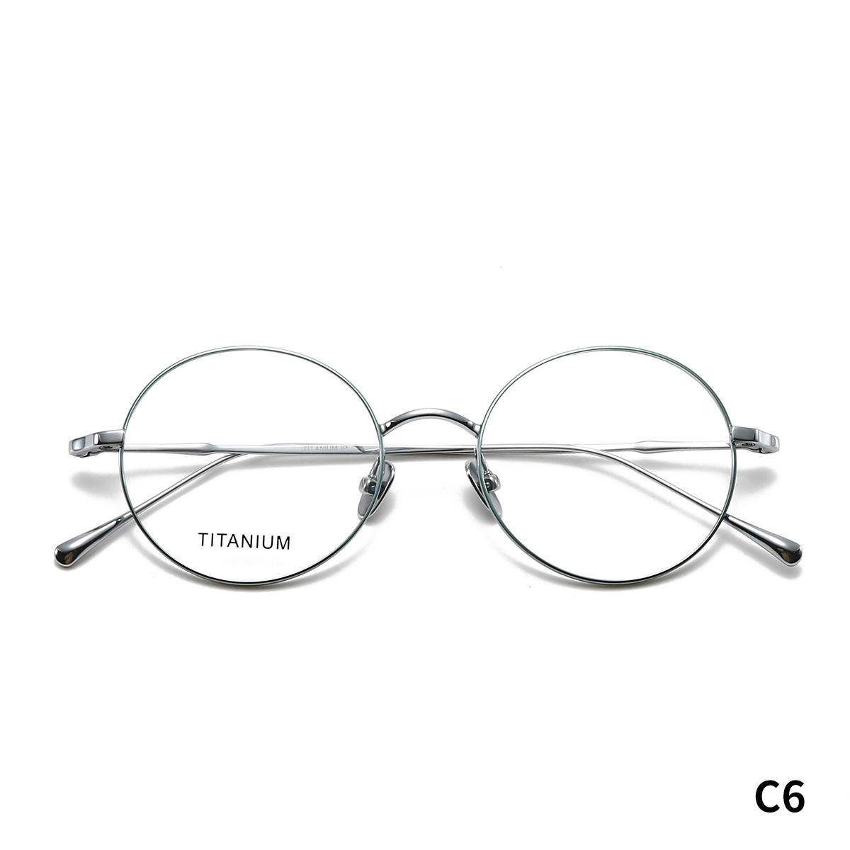 STUDIOMUKU gafas de madera clásica estilo de escuela retener marco retrógrado marco de gafas de titanio puro