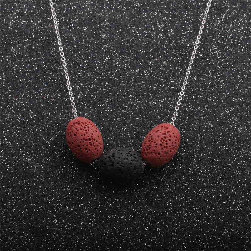 Volcanic Stone Necklace display picture 8