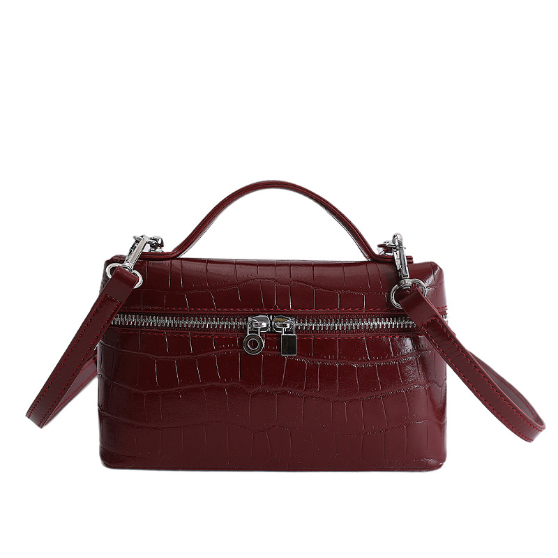 Bolso de mano cuadrado de piedra para mujeres 2026 ventas transfronterizas calientes nuevo nicho coreano de alta calidad bolso de moda