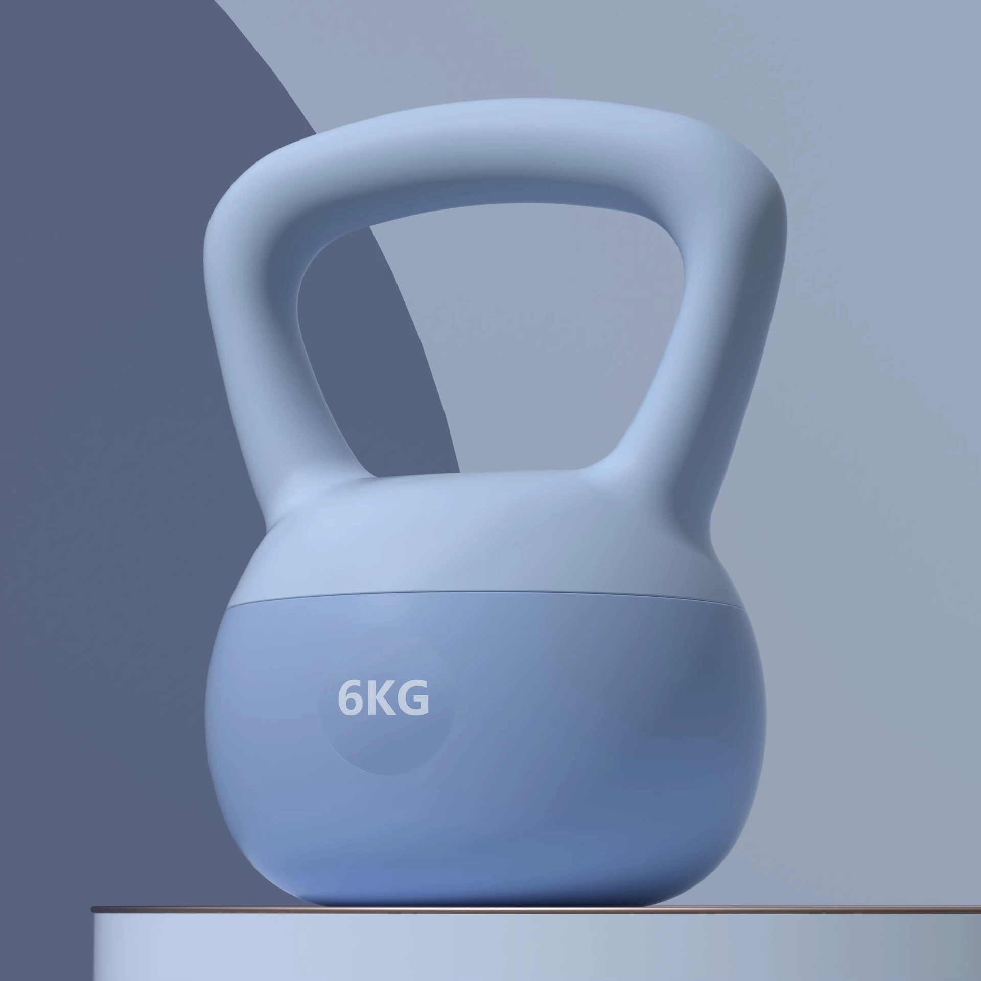 Мягкий гиревой снаряд для домашнего использования, 0.6 кг, 18×15×6 см — тренировка приседаний и ягодиц у женщин