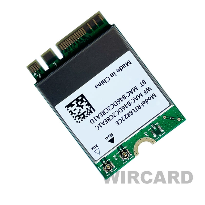 Встроенная беспроводная сетевая плата RTL8822CE 2,4/5 ГГц, гигабит, Wi‑Fi и Bluetooth 5.1, NGFF M.2 для ноутбука/промконтроля