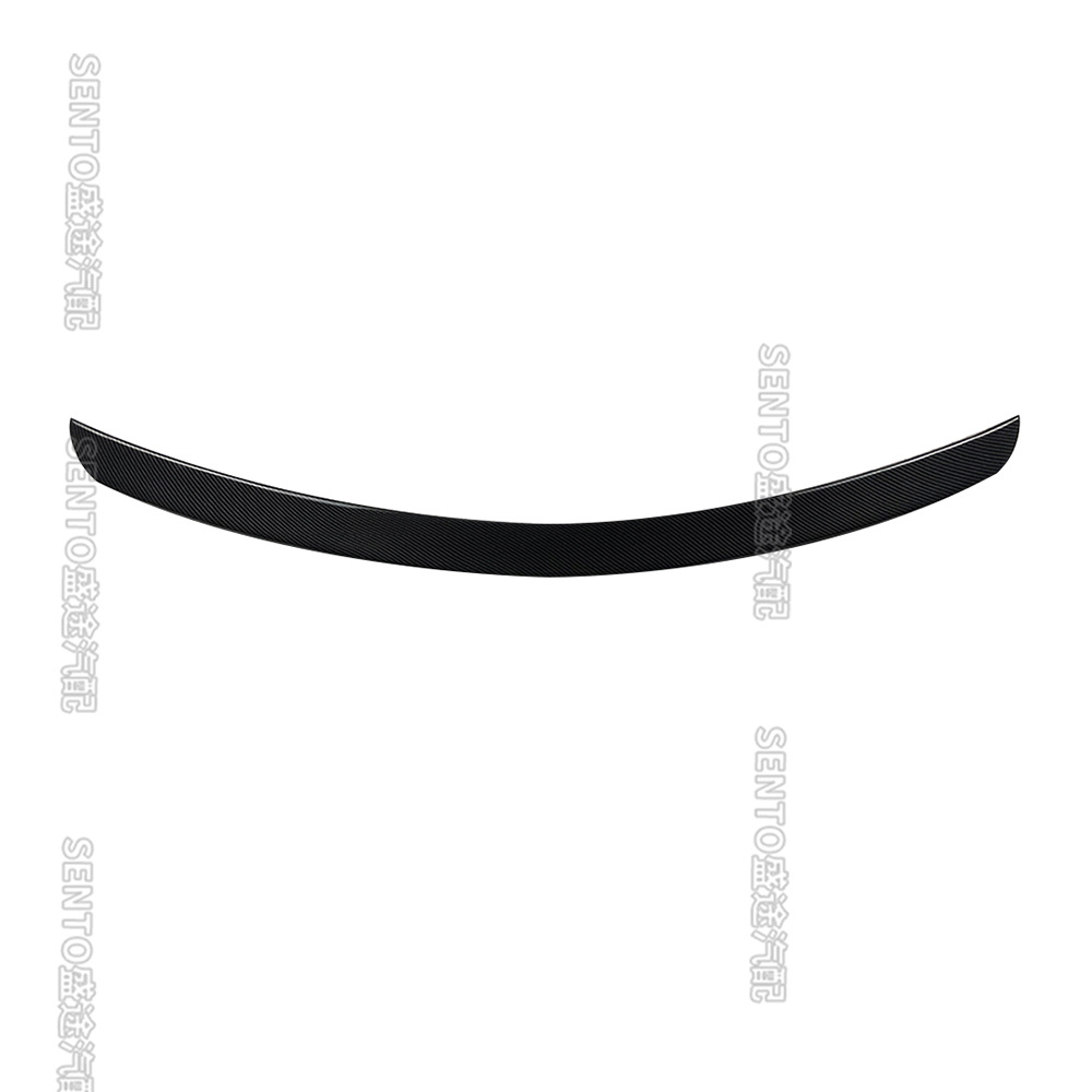 Applicable to 2007-2014 Mercedes-Benz C- Class W204 four-door version modified AMG rear tail box cover press tail spoiler