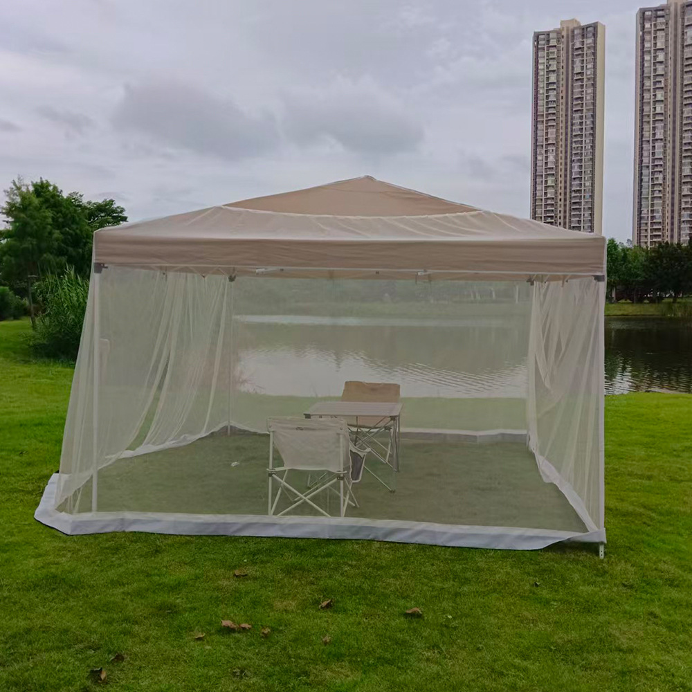Outdoor Camping Picnic Tent, Waterproof, Sun-Proof, Insect-Proof, Easy to Install, Portable, Car-Mounted Tent Factory
