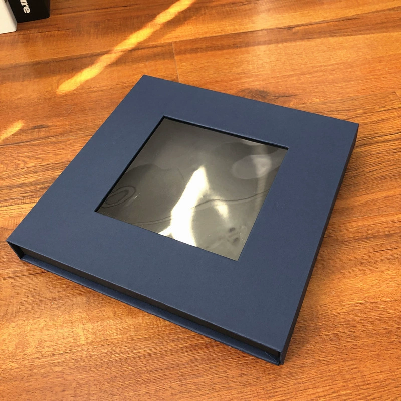 Подарочная коробка для шелковых шарфов, оконная подарочная коробка, подарочная коробка, внешняя коробка для шелкового шарфа, маска для глаз из шелка и атласа, коммерческие прямые продажи с откидной крышкой.