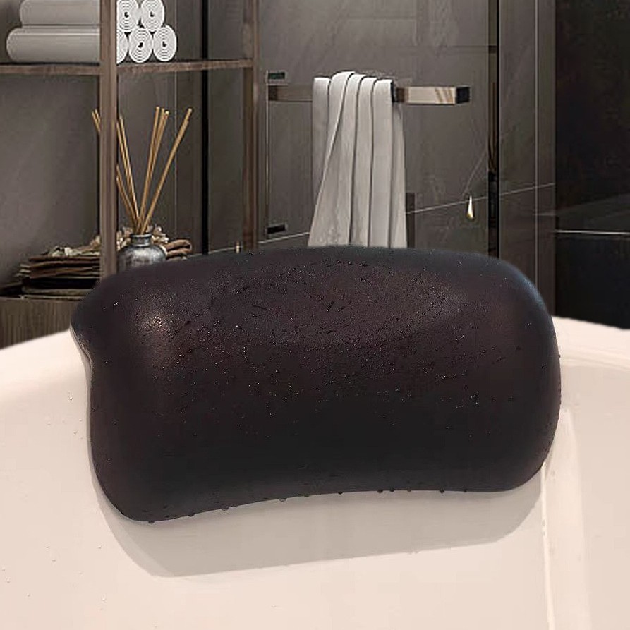Almohada de Baño Impermeable con Ventosa para Bañera, Hotel, Ducha, Reposacabezas de SPA, Almohada para Asiento de Inodoro, Nuevo Modelo para Uso Doméstico