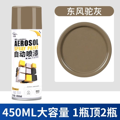 Avtomobil boyası, wood varnish black and - 226-dongfeng-camel-gray-450mlbottle-spray-paint
