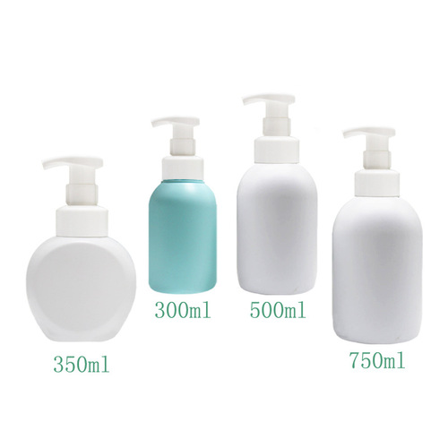 300/350/500ml plastic bottle press foam bottle hand sanitizer bottle facial cleansing bottle cleansing mousse foaming bottle