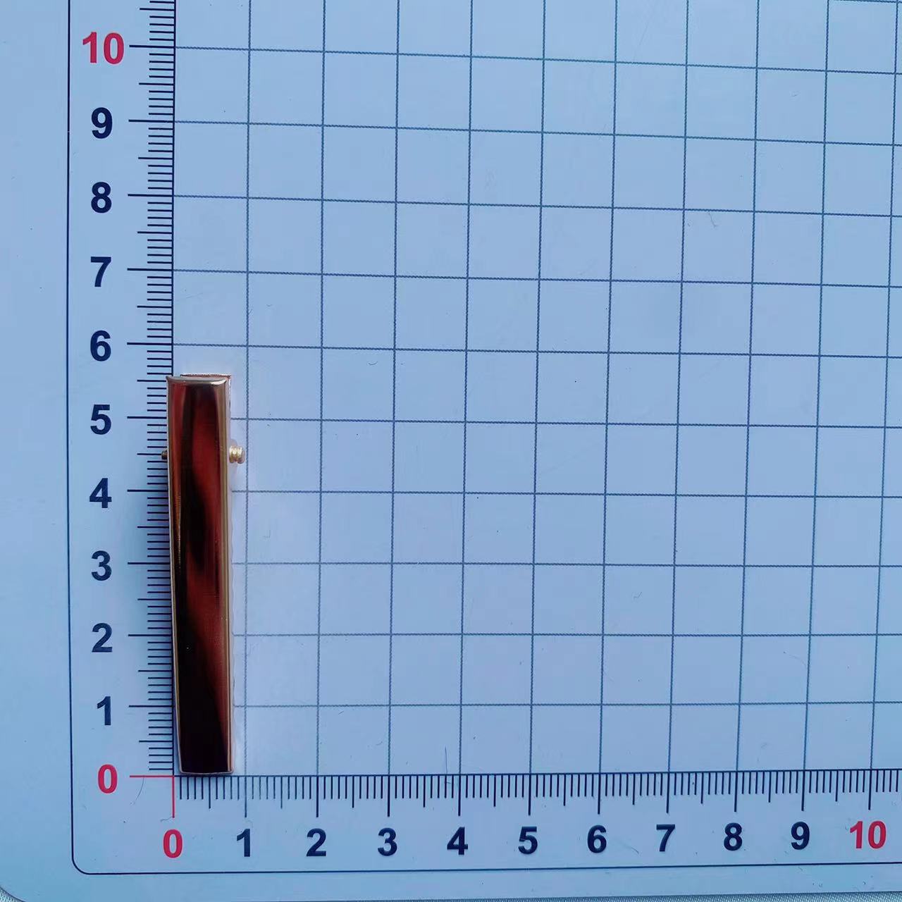 5.5cm 금 (사각형 머리핀)