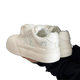 Thick-Soled Loafers for Women 2025 Summer New Breathable Canvas Shoes Niche Versatile with Skirts White Shoes