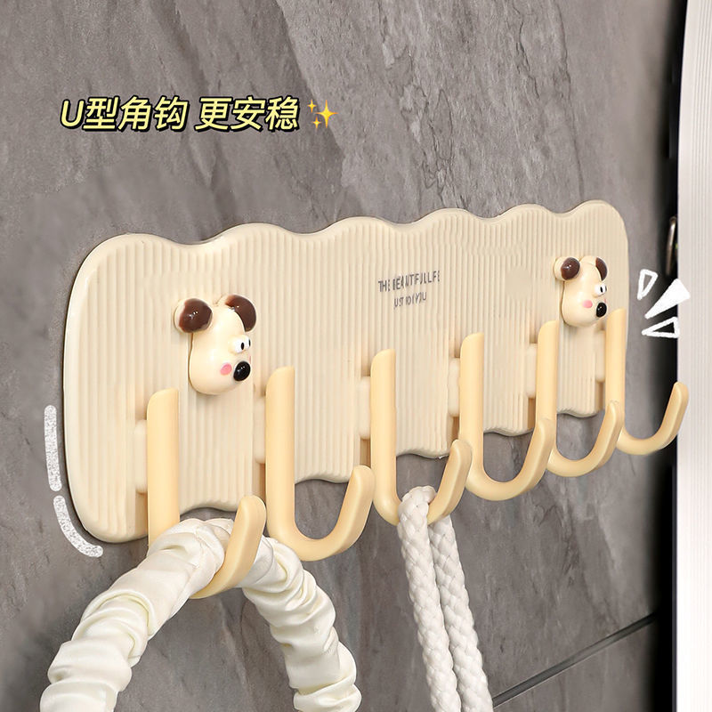 クリーム風の可愛いアイデアフックは強力に接着剤を貼っています。|undefined