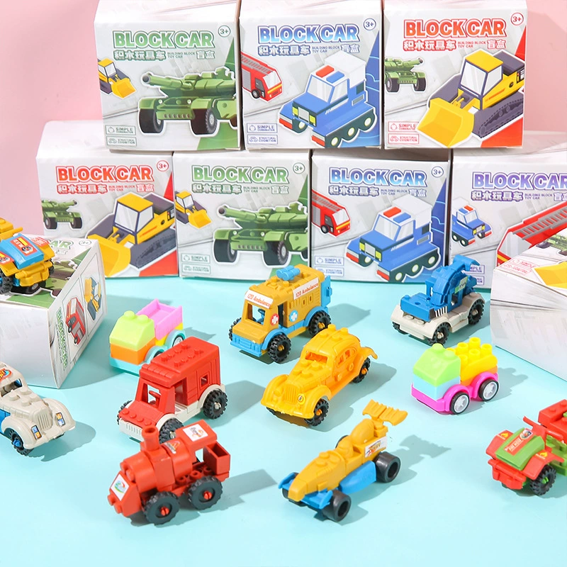 Конструктор toy car, трансформер, робот для мальчиков и девочек для детского сада, ручная работа, подарок на день рождения