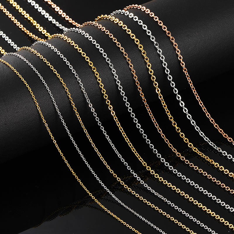 10g Weight 1 Piece 304 Stainless Steel Cable Chain Jewelry Accessories