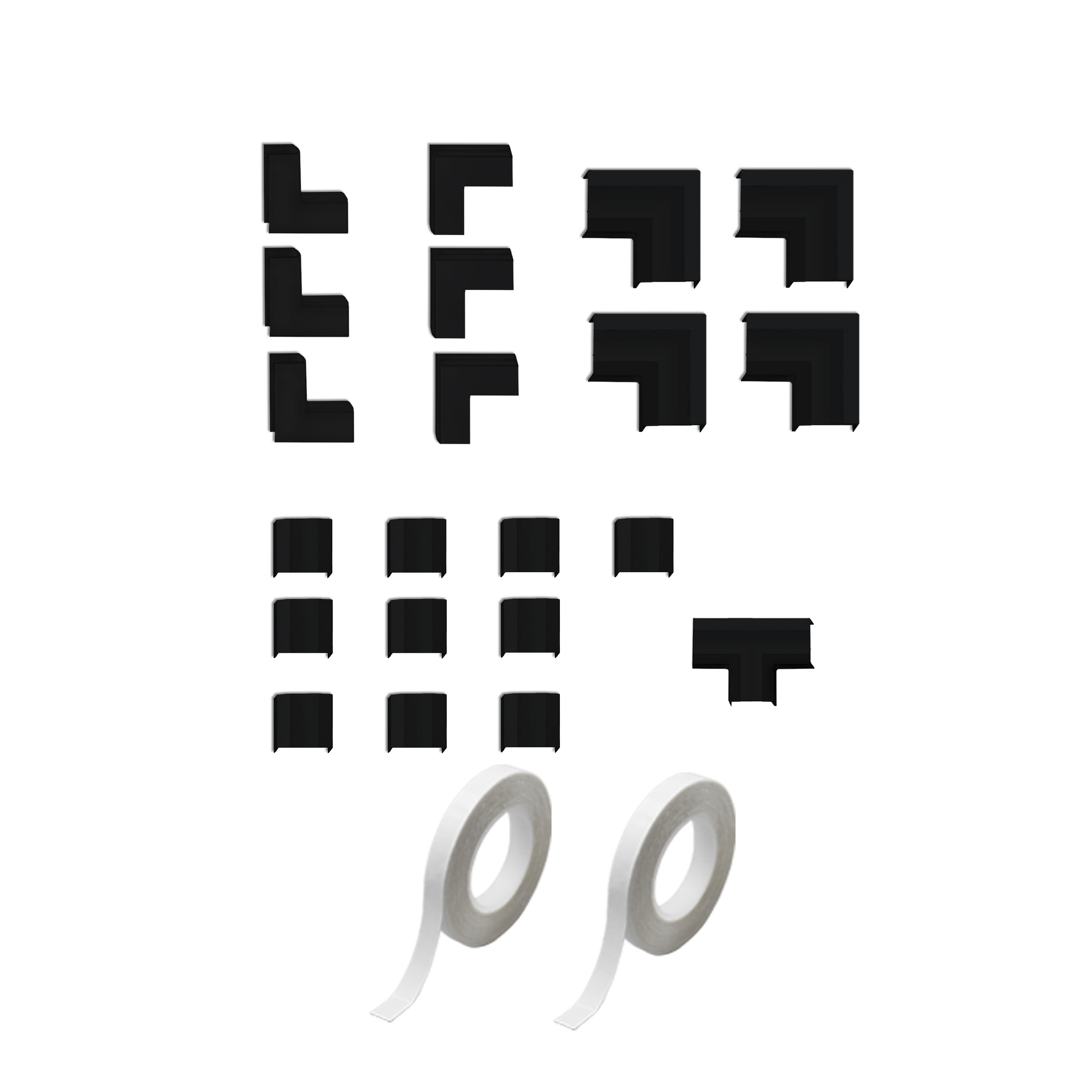 블랙 15×9 15장 세트