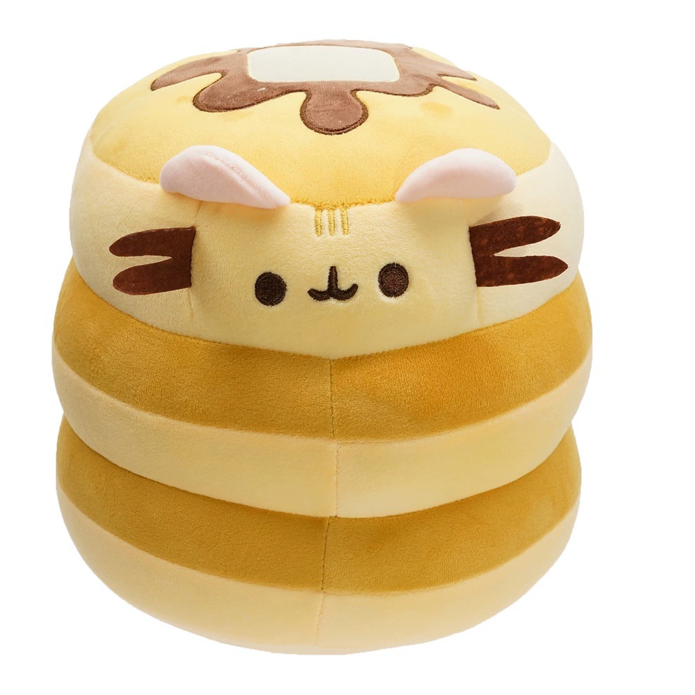 Мягкая игрушка Pusheen 15 см, толстый блинный котик — несколько дизайнов в стиле еды