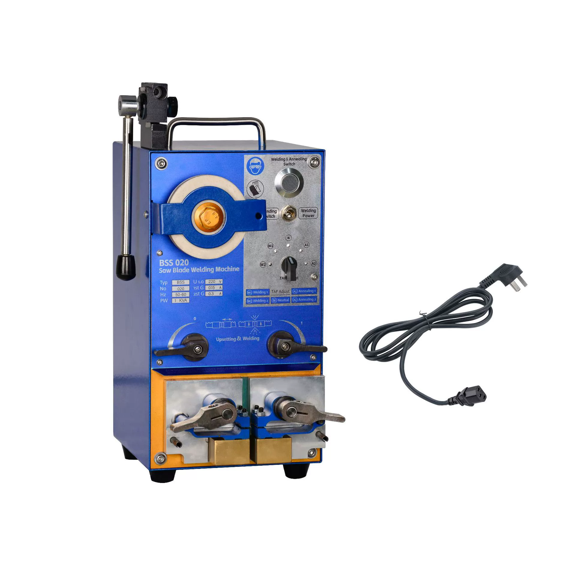 Производитель из Гуандуна производит станок для стыковой сварки пильных дисков, станок для сварки ленточных пил, полуавтоматический станок для стыковой сварки пильных дисков.