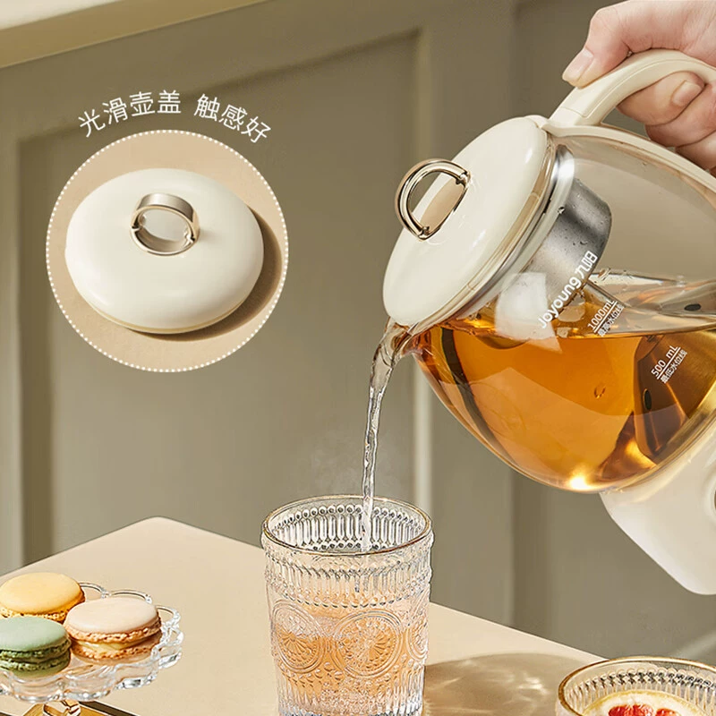 Кухонный чайник Joyoung Health Pot Tea Maker Office Small Glass Kettle Household Multifunctional Health Cup K10D-WY152